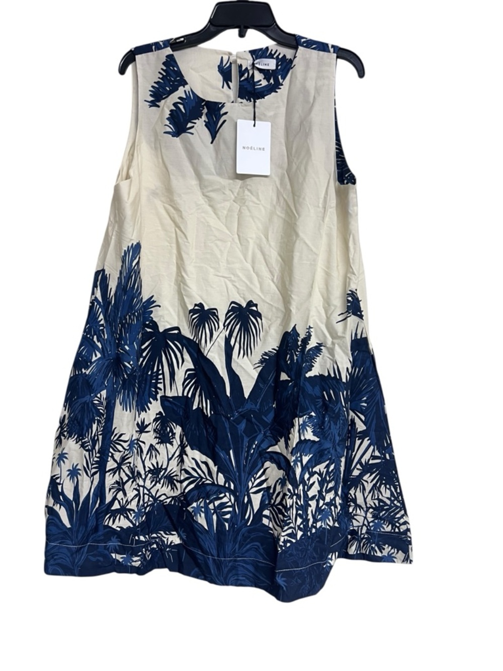 NWT Noeline Palm Tree Tropical‎ Print Dress